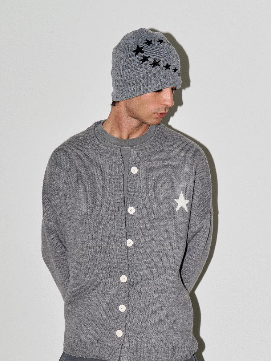 LIBERAFIT Star Ring Jacquard Beanie