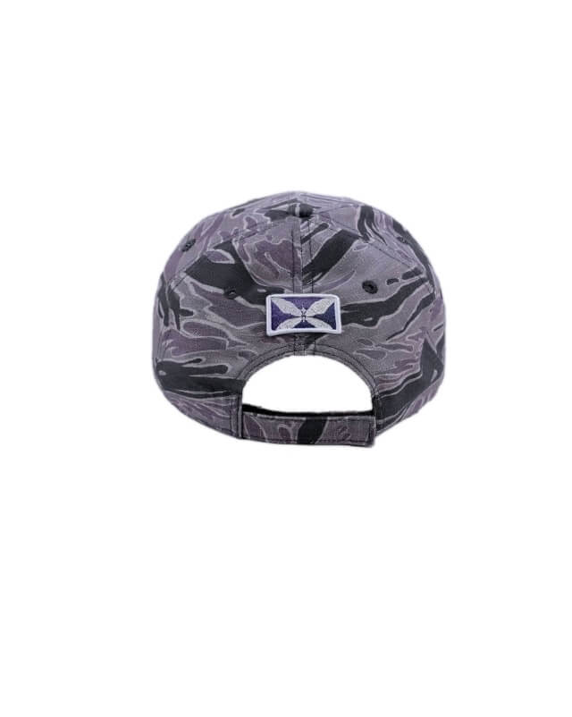 LIBERAFIT Skeleton Butterfly Embroidered Camo Racing Cap
