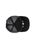 LIBERAFIT Crossbones Leather Patch Trucker Cap