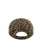 LIBERAFIT Slogan 3D Embroidered Trucker Cap Camo Leopard Denim