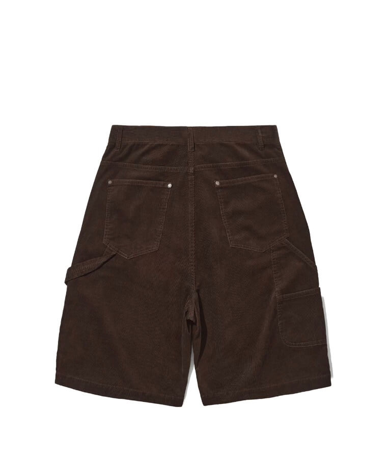 LIBERAFIT Double Knee Patch Corduroy Shorts