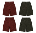 LIBERAFIT Double Knee Patch Corduroy Shorts