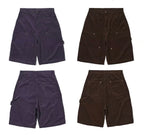 LIBERAFIT Double Knee Patch Corduroy Shorts