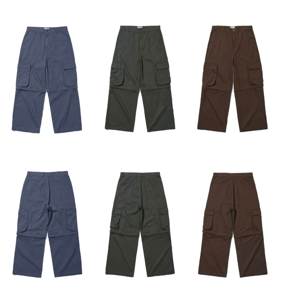 LIBERAFIT 3D Patch Pocket Zip Off Cargo Pants