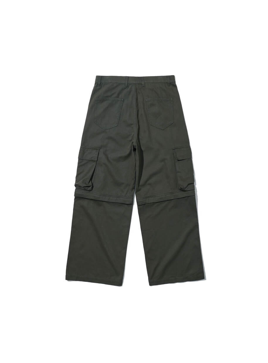 LIBERAFIT 3D Patch Pocket Zip Off Cargo Pants