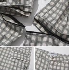 LIBERAFIT Checkered 3D Patch Pocket Zip Off Cargo Pants