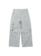LIBERAFIT Checkered 3D Patch Pocket Zip Off Cargo Pants