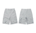 LIBERAFIT Checkered 3D Patch Pocket Zip Off Cargo Pants