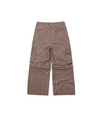 LIBERAFIT Checkered 3D Patch Pocket Zip Off Cargo Pants