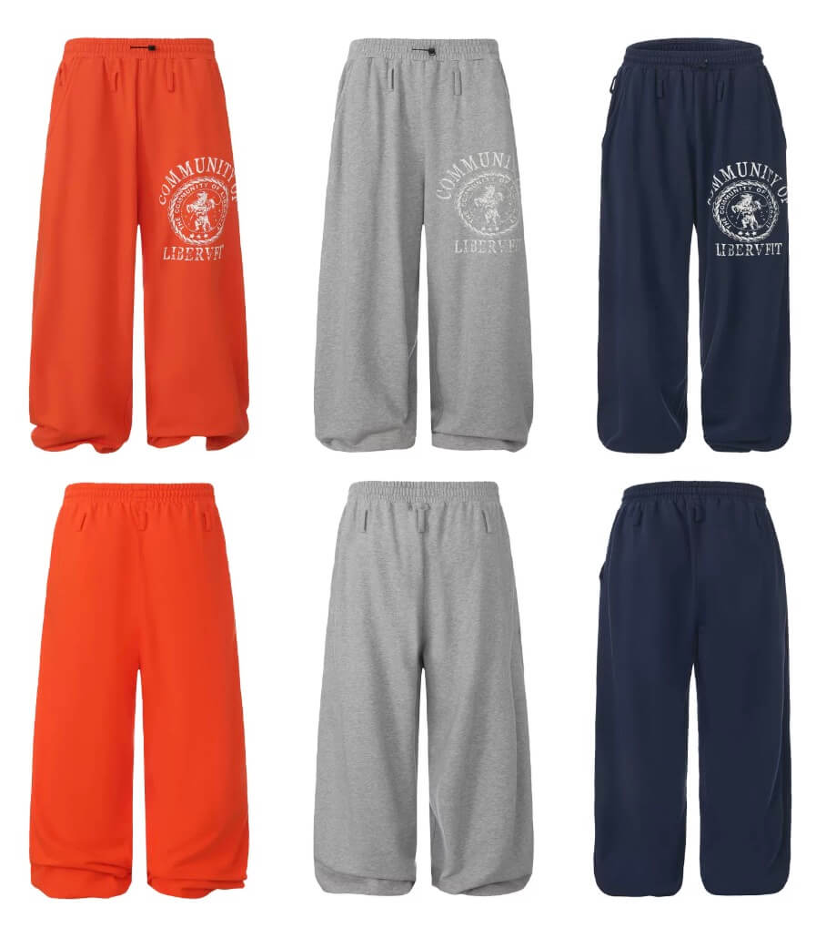 LIBERAFIT Vintage Painted Crest Washed Sweatpants