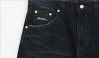 UNTILWERICH Vintage Whiskered Washed Distressed Jeans