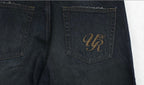 UNTILWERICH Vintage Whiskered Washed Distressed Jeans