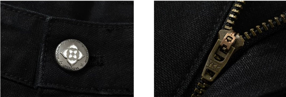YADcrew Washed Double Pocket Wide Leg Cargo Pants