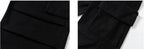YADcrew Washed Double Pocket Wide Leg Cargo Pants