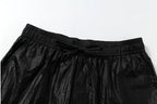 YADcrew Metallic Nylon Quick Dry Shorts