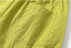 YADcrew Metallic Nylon Quick Dry Shorts