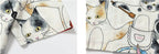 YADcrew All Over Cat Print Short Sleeve Shirt