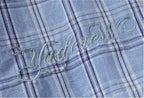 YADcrew All Over Rhinestone Plaid Short Sleeve Shirt