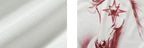 YADcrew Rhinestone Embroidered Patch Horse Print Mesh Polo Jersey