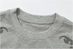 YADcrew Baroque Raised Logo Print Tee