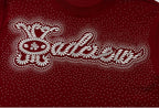 YADcrew Rhinestone Studded Rope Logo Embroidered Tee