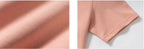 YADcrew Clover Pearl Neckline Tee