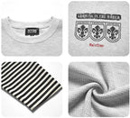 F3F Select Layered Stripe Long Sleeve Waffle Tee