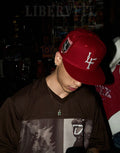 LIBERAFIT 3D Embroidered Skeleton Baseball Cap