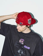LIBERAFIT 3D Embroidered Skeleton Baseball Cap