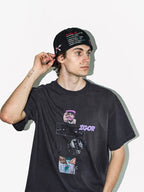 LIBERAFIT 3D Embroidered Skeleton Baseball Cap