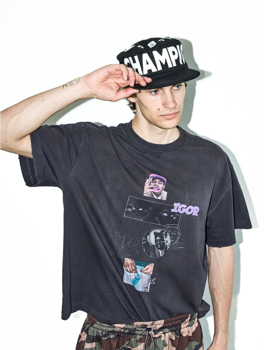 LIBERAFIT Star Studded Patch Embroidered Pillbox Cap