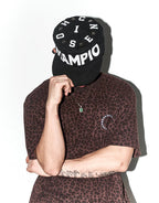 LIBERAFIT Star Studded Patch Embroidered Pillbox Cap