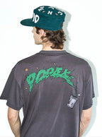 LIBERAFIT Star Studded Patch Embroidered Pillbox Cap