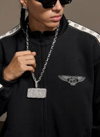 1807 Pegasus Sleeve Tape Track Jacket