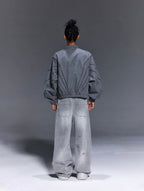 1807 Faded Wash Ripstop Track Jacket