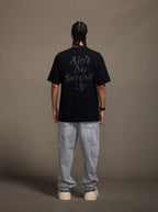 1807 Still Going Glitter Print Short Sleeve Tee