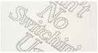 1807 Still Going Print Rhinestone Short Sleeve Tee