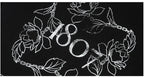 1807 Vintage Floral Chain Logo Print Short Sleeve Tee