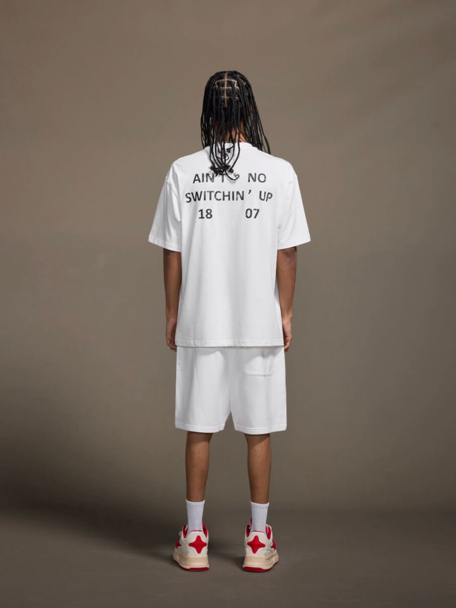 1807 Vintage Still Going Logo Print Short Sleeve Tee