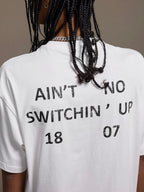 1807 Vintage Still Going Logo Print Short Sleeve Tee