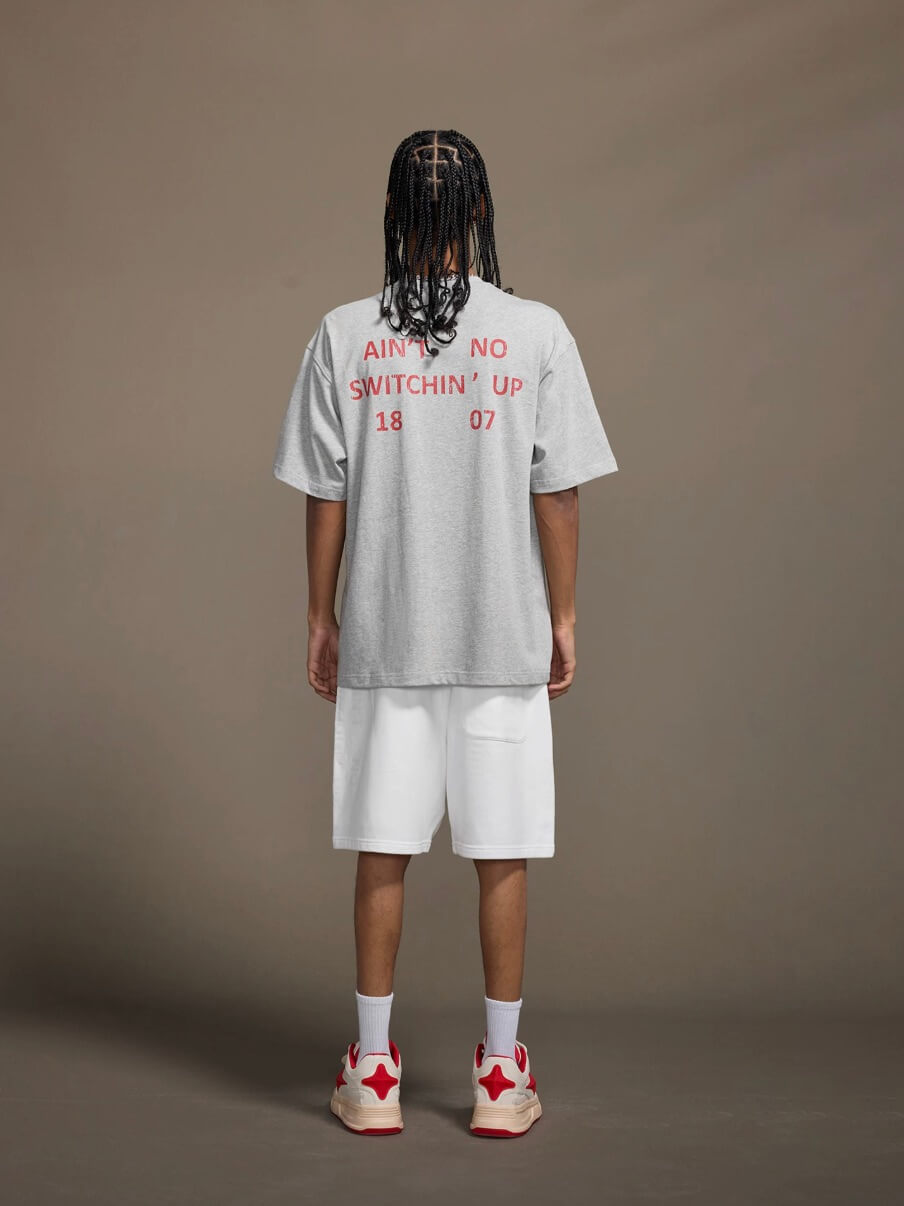 1807 Vintage Still Going Logo Print Short Sleeve Tee