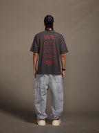 1807 Floral Message Logo 3D Print Distressed Short Sleeve Tee