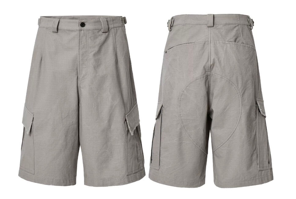 F2CE Cargo Pocket Distressed Baggy Shorts