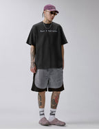 F2CE Metallic Nylon Patchwork Shorts