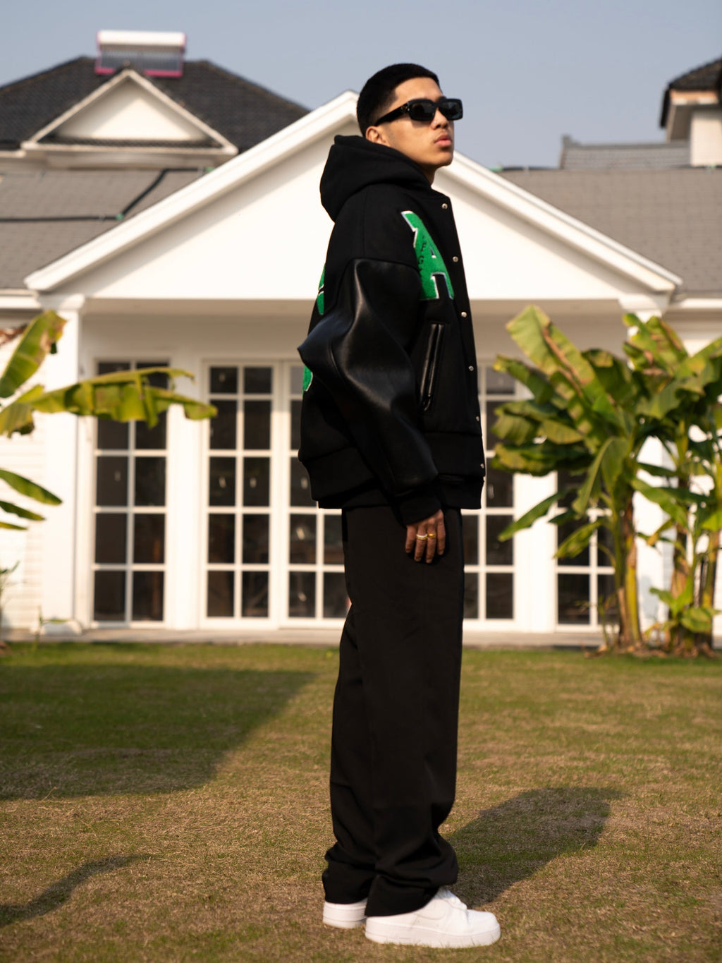 AFGK 3D Logo Varsity Jacket