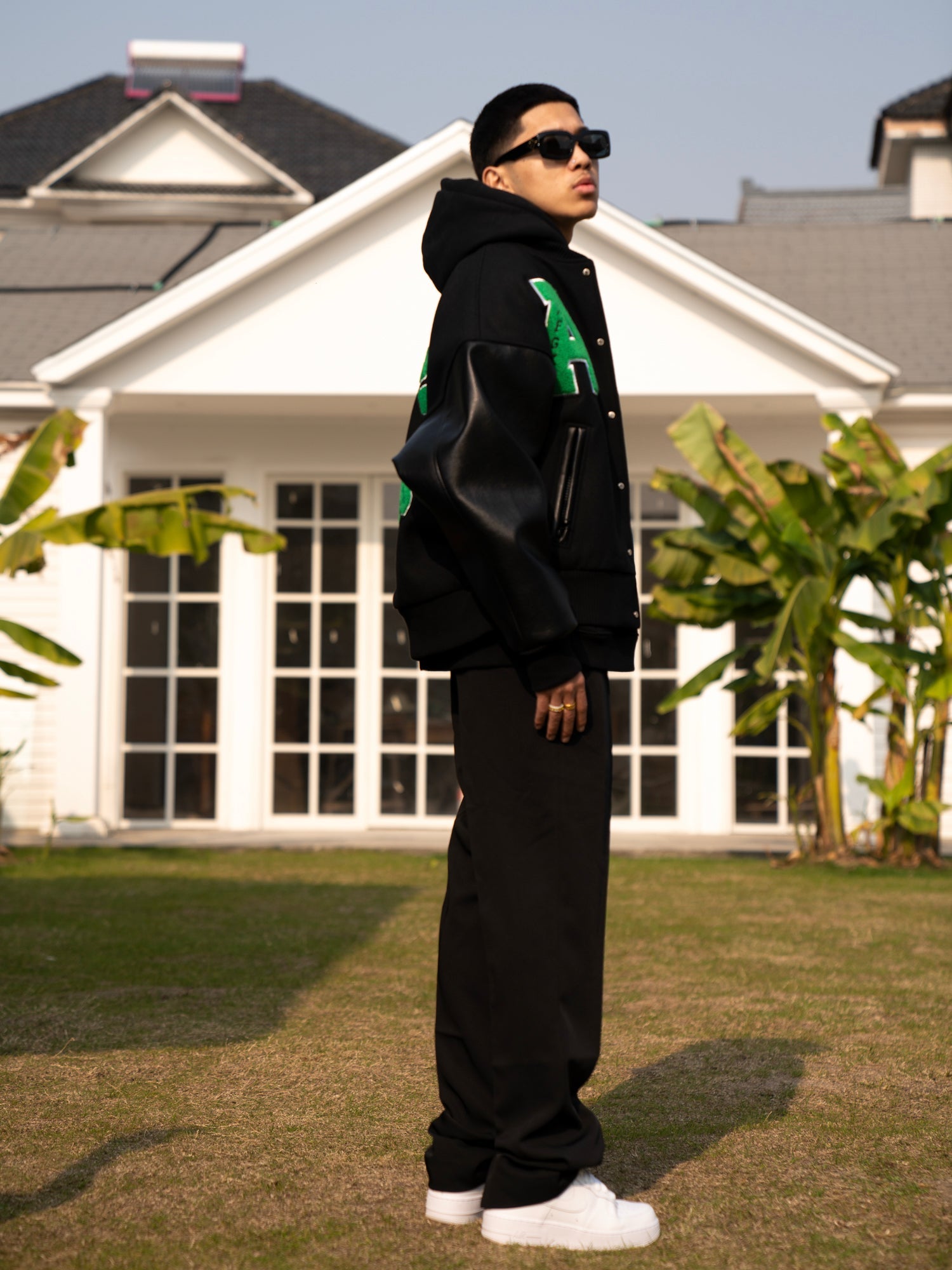 AFGK 3D Logo Varsity Jacket