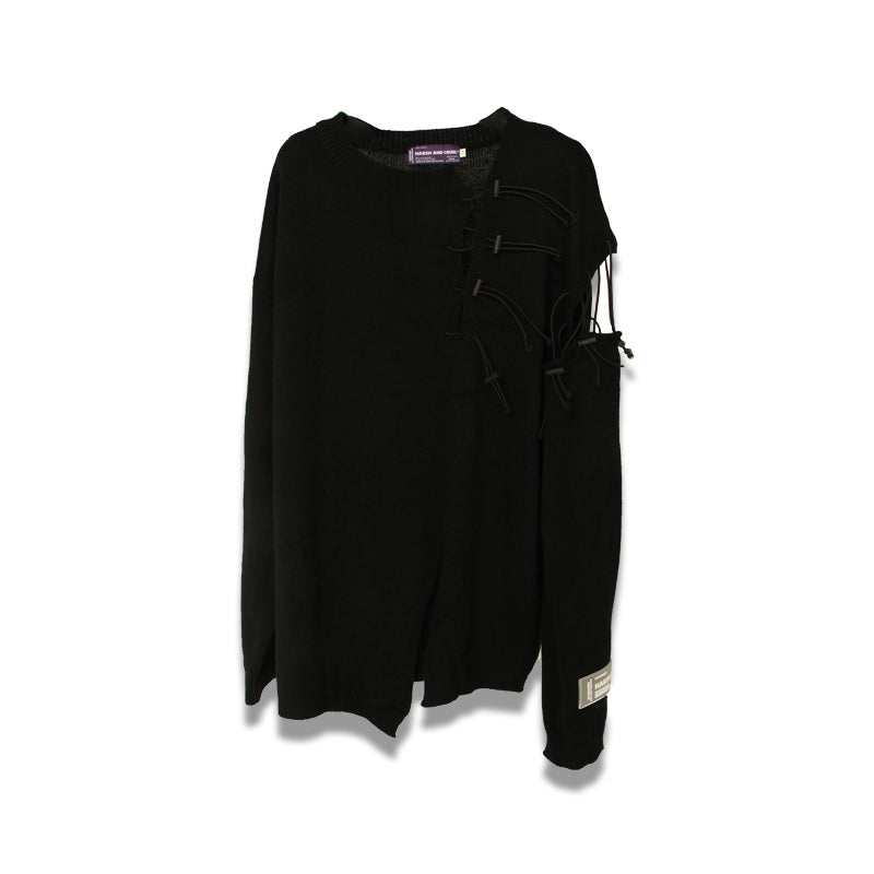 Harsh and Cruel Destruction Knit Sweater
