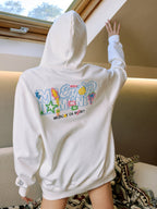 MEDM Big M Plush Wire Frame Zip Up Hoodie