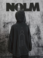 STEEPC NOLM Embroidered Logo Loose Hoodie
