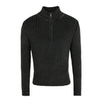 ANTIDOTE High Neck Half Zip Knit Sweater